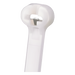 PANDUIT BT3S-M - Cincho Dome-Top / 12.0' (305mm) largo / 4.7mm ancho / Nylon 6.6 / Color Natural / 1000 piezas | SIERRA STORE