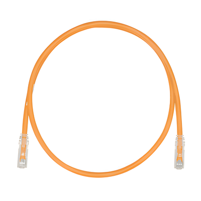 PANDUIT UTP28SP0.2MOR - Cable de Parcheo UTP / Cat6 / 28AWG / 20 cm (0.66 ft) / LSZH-CM / Naranja | SIERRA STORE
