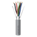 Bobina de Cable / 6x22 AWG Blindado / 152 m (500 pies) / Riser / Gris / Audio, Seguridad y Control | SIERRA STORE