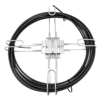 LINKEDPRO BY EPCOM LP-CSB - Raqueta de Almacenamiento de Cable / Poste 300-600 mm / 1-2 ft / Cable ADSS 10-14 mm / Aluminio y Acero | SIERRA STORE