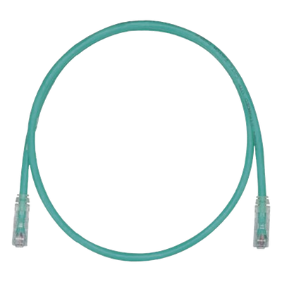 PANDUIT UTPSPL8MGRY - Cable de Parcheo / UTP Cat6 / 24 AWG / LSZH / 8 m (26.25 ft) / Verde | SIERRA STORE