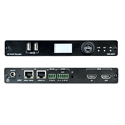 Codificador AVoIP / Entrada HDMI / 4K60 4:2:0 HDR10 / Red 1G / KVM / IR RS-232 CEC / PoE / 999 Canales / Latencia 33ms / Videowall | SIERRA STORE
