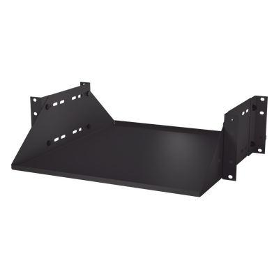 Charola para Rack / 3U / 19 Pulgadas / Carga 150 kg / Doble Fijación / Color Negro | SIERRA STORE