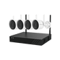 Kit IP Inalámbrico 4 Megapixel / NVR 4 Canales / 4 Cámaras Bala para Exterior...