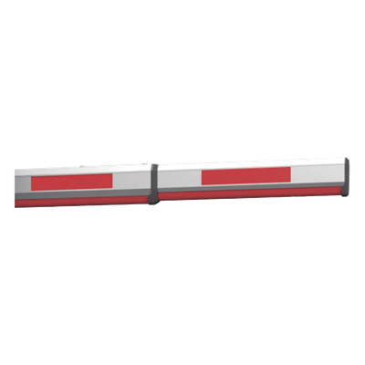 HIKVISION 366000491 - Brazo Telescópico Octogonal / 6 m (19.7 ft) / Para Barrera Vehicular / Resortes Rojo y Blanco / Enganche | SIERRA STORE