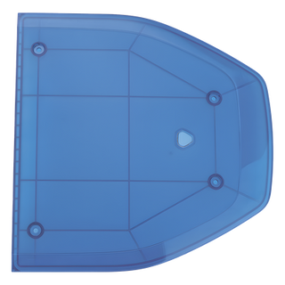 Domo Lateral de Reemplazo / Perfil Bajo / Resistente UV / Color Azul / Compatible con Barra SP216 | SIERRA STORE