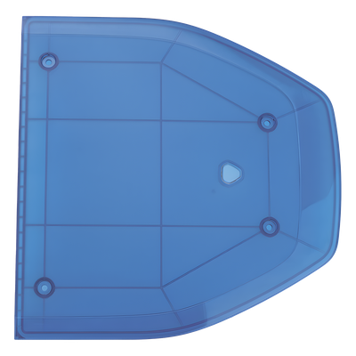 Domo Lateral de Reemplazo / Perfil Bajo / Resistente UV / Color Azul / Compatible con Barra SP216 | SIERRA STORE