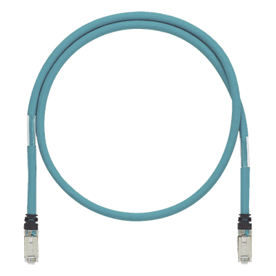 PANDUIT ISTPH6X1.5MTL - Patch Cord Industrial Cat6A / Blindado SF/UTP / 26 AWG / 600V / 1.5 m (4.92 ft) / Aqua | SIERRA STORE