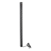 PDU Vertical para Rack / 18 Tomas NEMA 5-15R / 15A / 1.22 m (48 in) / Montaje Rack o Panel / Acero Negro | SIERRA STORE