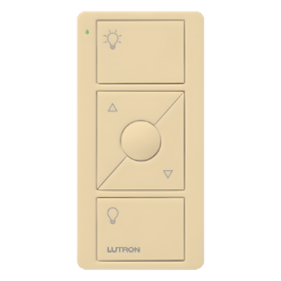 Control Inalámbrico de Iluminación / 3 Botones / Atenuación Subir-Bajar / Montaje en Pared o Mesa / Batería CR2032 | SIERRA STORE