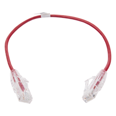 LINKEDPRO BY EPCOM LP-UT6-030-RD28 - Cable de Parcheo / UTP Cat6 / 30 cm (0.98 ft) / 28 AWG / Slim / Rojo | SIERRA STORE