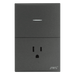 Placa con Interruptor y Toma Corriente / 127 V / 60 Hz / 10-15 A | SIERRA STORE