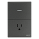 Placa con Interruptor y Toma Corriente / 127 V / 60 Hz / 10-15 A | SIERRA STORE