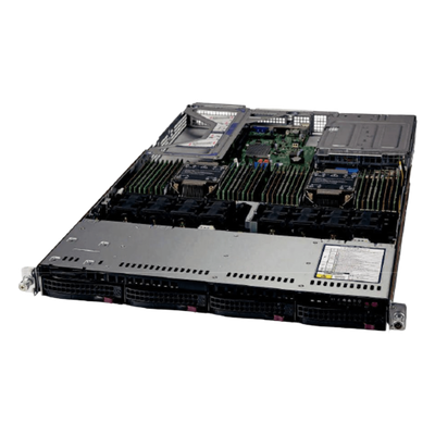 Servidor Rack / Xeon Silver 8-Core / 32GB DDR4 ECC / 8TB SATA + 4 Bahías Hot-Swap / GPU RTX A4000 16GB / 1U / Fuente Redundante 850W | SIERRA STORE