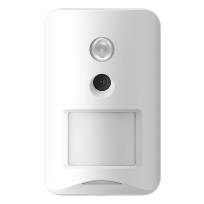 HIKVISION DS-PD201PC10-WB - Detector PIR Inalámbrico con Cámara / 320 x 240 / Inmunidad Mascotas 24 kg / 10 m (32.8 ft) / 90° | SIERRA STORE