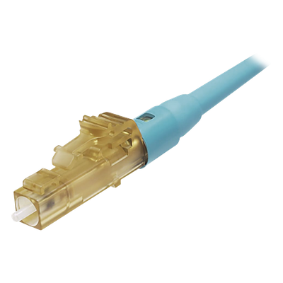 PANDUIT FLCSMCXAQY - Conector de Fibra Óptica / LC Simplex / Multimodo 50/125 OM3-OM4 / Pre-pulido / Color Aqua | SIERRA STORE