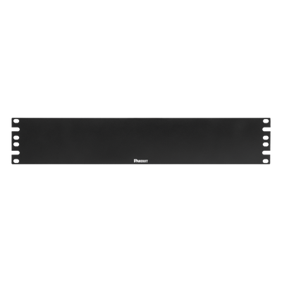 PANDUIT DPFP2 - Tapa Ciega para Rack / 19 Pulgadas / 2 UR / Acero 16 ga / Diseño Plano / 482.6 x 43.7 mm | SIERRA STORE