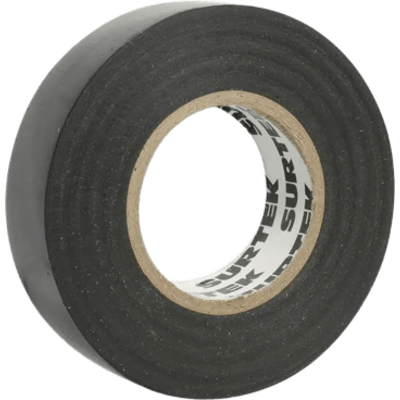 Cinta para aislar negra de 19 mm x 18 metros / Fabricada en PVC / Adhesivo acrílico. | SIERRA STORE