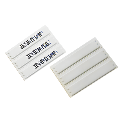 Etiquetas Adheribles AM / 58 KHz / 100 Piezas / Plástico / Largo 45 mm / Ancho 10.8 mm | SIERRA STORE