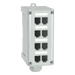 PANDUIT FDME8RG - Panel de Parcheo Modular para Fibra Óptica, de Instalación en Riel DIN Estándar de 35mm, 8 Puertos Mini-Com, Color | SIERRA STORE