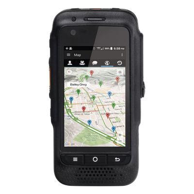 Kit Radio PoC LTE / Pantalla Táctil 3.1" Gorilla Glass 3 / IP67 1m / Batería 3600 mAh / Audio 2W / WiFi Bluetooth | SIERRA STORE