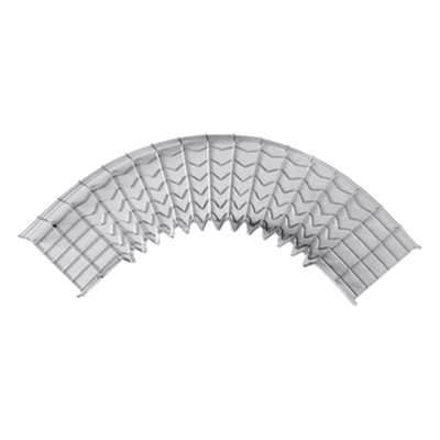 Curva Pre-Fabricada Horizontal de 90° con medidas de 105 mm de Peralte y 200 mm Ancho (105/200 mm) | SIERRA STORE