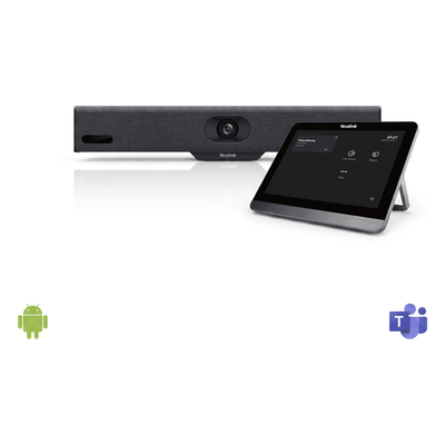 Barra de Videoconferencia / 4K / Lente 120° / Android Integrado / Microsoft Teams / BYOD / 8 Micrófonos MEMS / Full-Duplex | SIERRA STORE