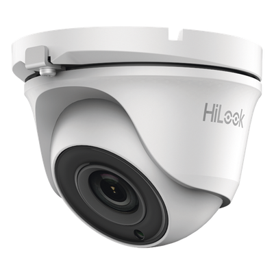HiLook by HIKVISION THC-T110-M - Cámara Turret TURBOHD / 1 Megapixel / Lente 2.8 mm / IR EXIR 20 m (65.6 ft) / 4 Tecnologías / IP66 | SIERRA STORE