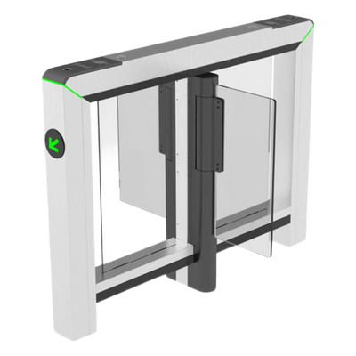 Torniquete central de doble carril / RFID-Fingerprint-QR / Anti-pinch y Anti-tailgating / Accesibilidad sillas de ruedas / Desbloqueo | SIERRA STORE