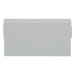 PANDUIT CHB2MWH-X - Módulo de Tapa Ciega / Insertos Inclinados y Planos / Diseño Curvo con Etiquetas / Acceso Frontal / Material ABS | SIERRA STORE