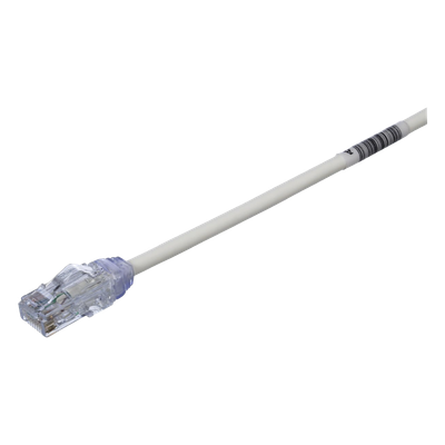 PANDUIT UTP28X1 - Cable de Parcheo UTP / Cat6A 500 MHz / 28AWG Diámetro Reducido / CM-LSZH Doble Clasificación / 0.3 m (1 pie) / PoE | SIERRA STORE