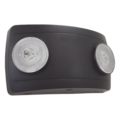 Luz de Emergencia LED / 2 LED 1W / 150 lm / 90 min Autonomía / Voltaje Universal 127-240 VAC / UL 5VA Ignífugo | SIERRA STORE