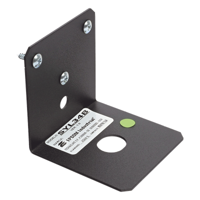EPCOM INDUSTRIAL SYL34B - Montaje de Acero Tipo "L" Negro con Perforación 3/4" y Pintura Horneada | SIERRA STORE