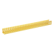PANDUIT H2X2YL6 - Canaleta Ranurada de PVC / Tipo H con Tapa Abisagrada / 2 in Ancho x 2 in Alto / 6 ft (1.83 m) Largo / Amarillo | SIERRA STORE