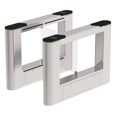 Barrera abatible peatonal / Acero inoxidable / Acrílico / 1 carril / 2 millones ciclos / AC 110-240V / -28°C a 60°C | SIERRA STORE
