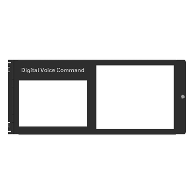 Panel de Revestimiento de Audio / Aberturas para Micrófono, Teléfono y Teclado / Compatible con Chasis C5A-M / Gabinete CAB-5 | SIERRA STORE