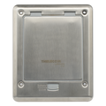 Caja de Piso / IP66 Cerrada / 120 kg Carga / 17.4x14.3x8 cm / Aluminio / TIA/EIA | SIERRA STORE
