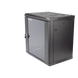 HIKVISION DS-XS6412-S/B - Gabinete de Pared y Piso / 12U Rack 19" / Cristal Templado / Carga 40 kg / Laterales Desmontables / 600 x | SIERRA STORE