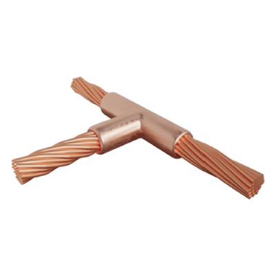 Molde para Soldadura Exotérmica / Tipo T Horizontal / 4/0 AWG a 4/0 AWG / 150 g Carga / Calibres #6 a 500 MCM | SIERRA STORE