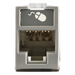 SIEMON U5-H04NS - Jack de Cobre Cat5e / UTP / Montaje Híbrido Plano y Angulado / Terminación T568A/B / UL94 V-0 / -10 a 60°C | SIERRA STORE