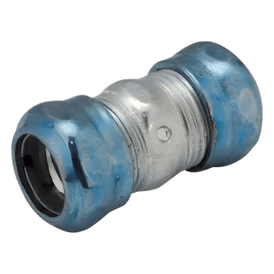Cople Compresión Hermético / Acero Galvanizado / Pared Delgada / 1" | SIERRA STORE