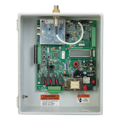 Controlador de sirena / Radiofrecuencia VHF-UHF / 4 relés 5A 240VAC / Alimentación 12-220VDC-AC / 8Ω | SIERRA STORE