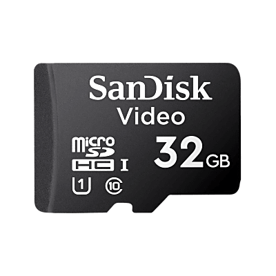 Tarjeta MicroSDXC / 32 GB / Clase 10 / Escritura 50 MB/s / 16 TBW / -25°C a 85°C / Grabación 24/7 | SIERRA STORE