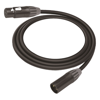 Cable XLR 3 Polos / Hembra-Macho / Carcasa Metálica / Contactos Dorados / 1 m (3.28 ft) | SIERRA STORE