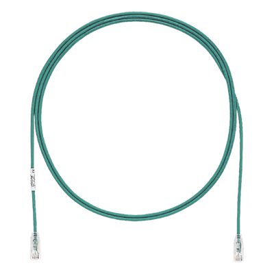 PANDUIT UTP28SP30GR - Cable de Parcheo UTP / Cat6 / 28AWG Diámetro Reducido / 9.14 m (30 ft) / LSZH / Verde | SIERRA STORE