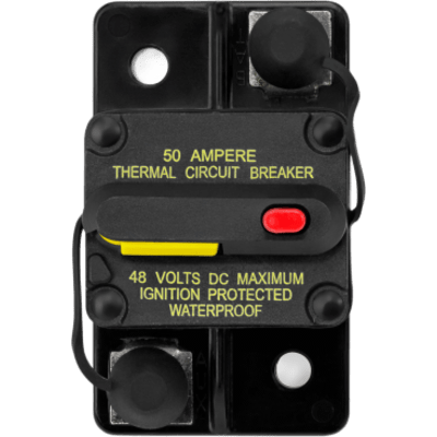Disyuntor Marino Restablecible / 80 A / Protección IP67 / Resistente a Inmersión Temporal 1 m (3.28 ft) / Certificación SAE J1171 | SIERRA STORE