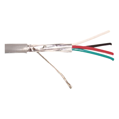 Cable Multiconductor / 4 x 16 AWG / Blindado / 305 m (1000 ft) / Riser / UL / Gris | SIERRA STORE