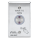 Botón de Salida Sin Contacto / Sensor de Proximidad 10 cm (4") / Relevador SPDT / Temporizador 1-35 s / Acero Inoxidable / Intemperie | SIERRA STORE