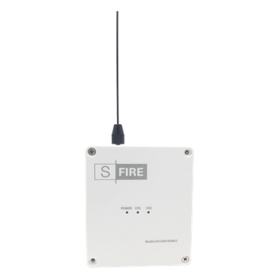 Transmisor Inalámbrico / 2 Contactos Secos NA / Alcance 2500 m (8202.1 ft) / 433.92 MHz / Antena 190 mm / -20°C a +80°C | SIERRA STORE