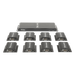 Kit Divisor y Extensor HDMI (Extender Splitter)  / Divide 1 Fuente HDMI a 8 Pantallas / Extiende la señal HDMI hasta 40 m / Resolución | SIERRA STORE
